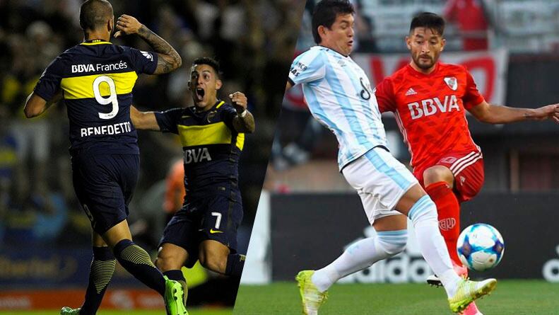Pavón y Benedetto siguen dándole alegrías a Boca. El gol de Casco no fue suficiente en River.