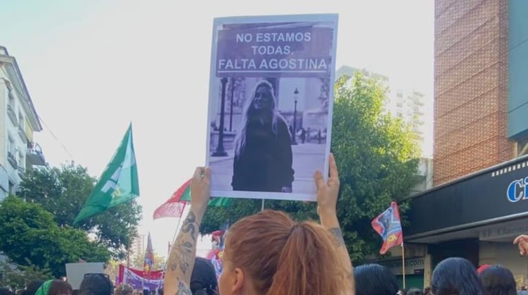 Pedido de justicia por Agostina Jalabert.
