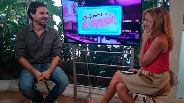 Pedro Alfonso y su sonrisa seductora en Confesiones en el Camarín.