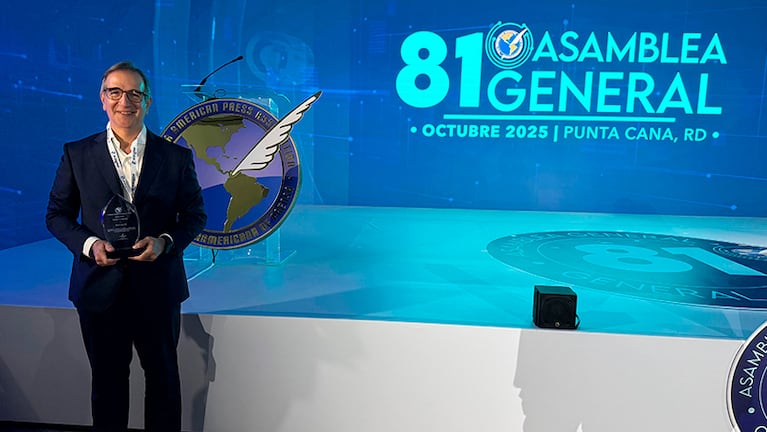 Pedro López Matheu, director de Comunicaciones Externas, Sustentabilidad y Medios de Telecom Argentina, recibió la distinción por Redacciones5G.