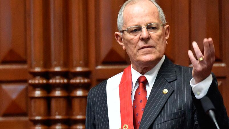 Pedro Pablo Kuczynski presentó su dimisión al cargo.