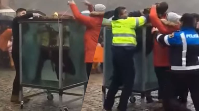 Pedro Volta se salvó de milagro.