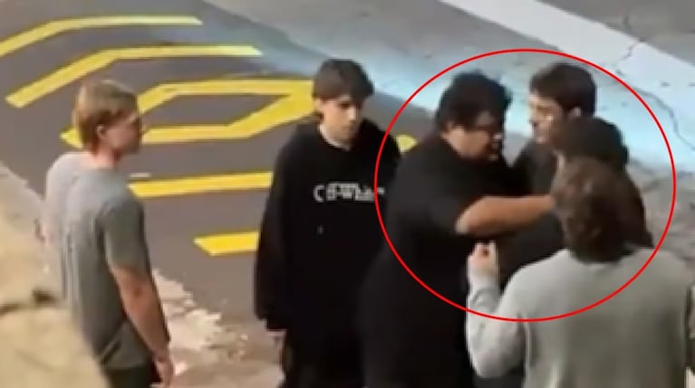 Pelea y Choque en Mar del Plata.