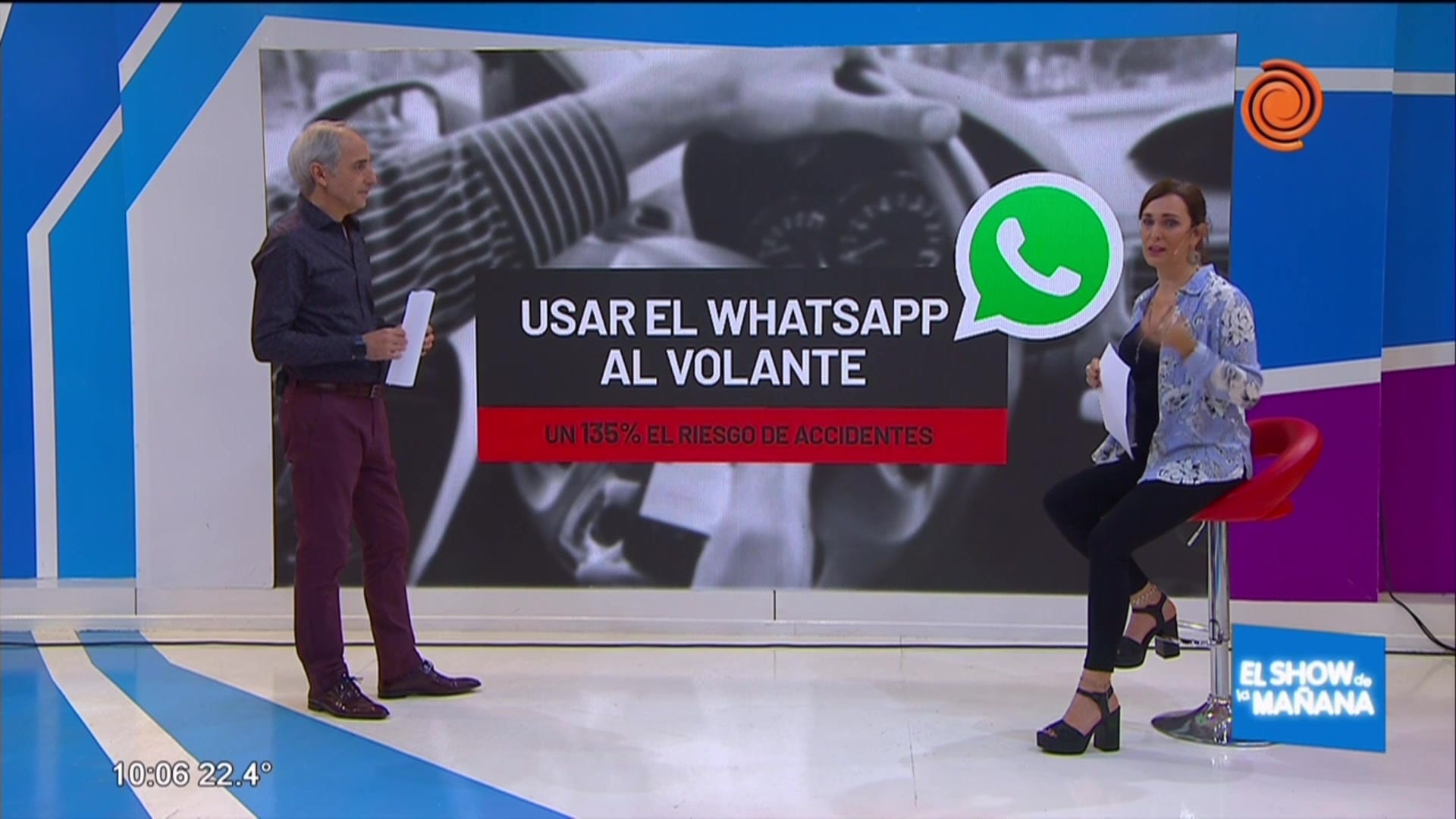 Peligro: Whatsapp al volante