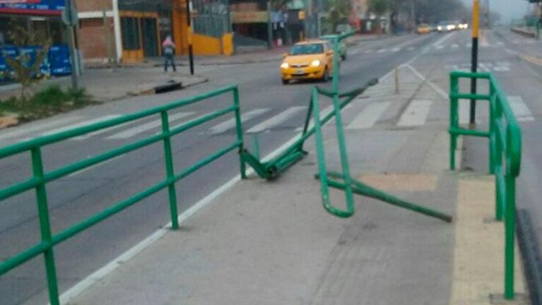 Peligro y abandono del Sólo Bus sobre Sabattini: Coniferal amenaza con asambleas