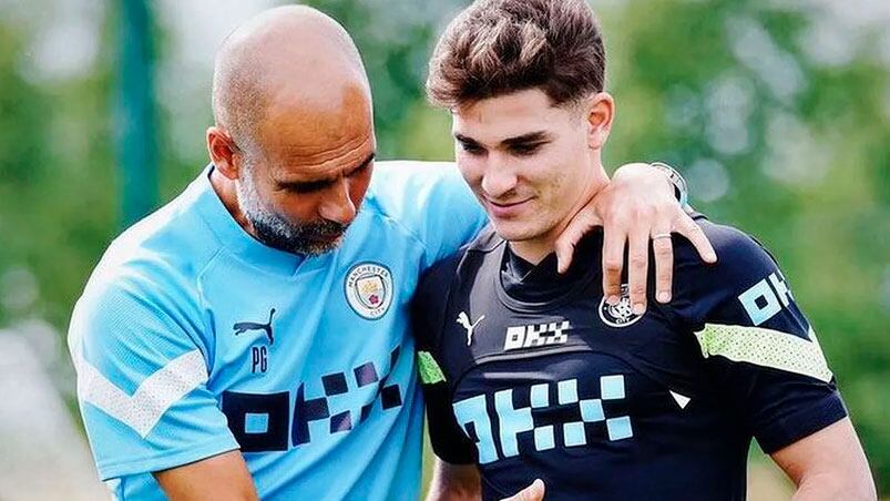 Pep Guardiola habló del cordobés en conferencia de prensa.