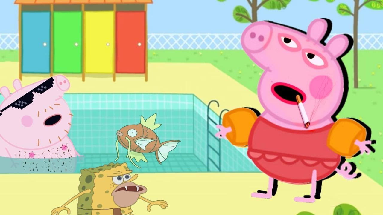 Pepa la cerda, es la versión para adultos de Peppa Pig