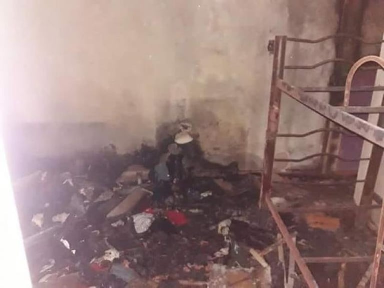 Perdieron todo en un incendio y necesitan ayuda para sus tres hijos