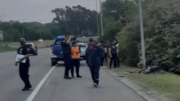Perdió el control de la moto y murió en la autopista Córdoba-Carlos Paz