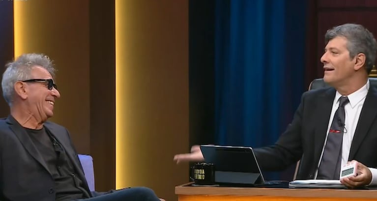 Pergolini y Miguel Ángel Rodríguez en Otro día perdido.