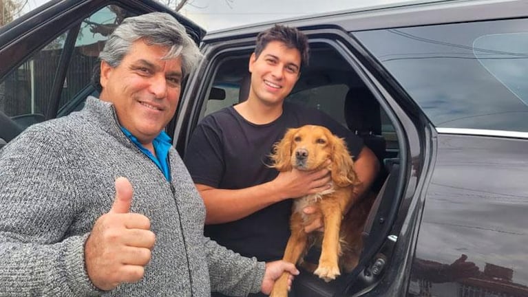 Perrito malvado: arrancó la camioneta de su dueño cordobés, chocó y quedó filmado