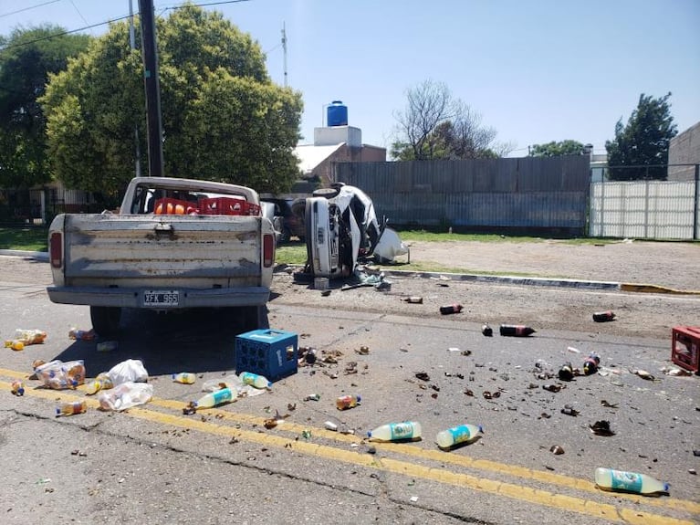 Persecución, choque y muerte: huían de la Policía con un auto robado