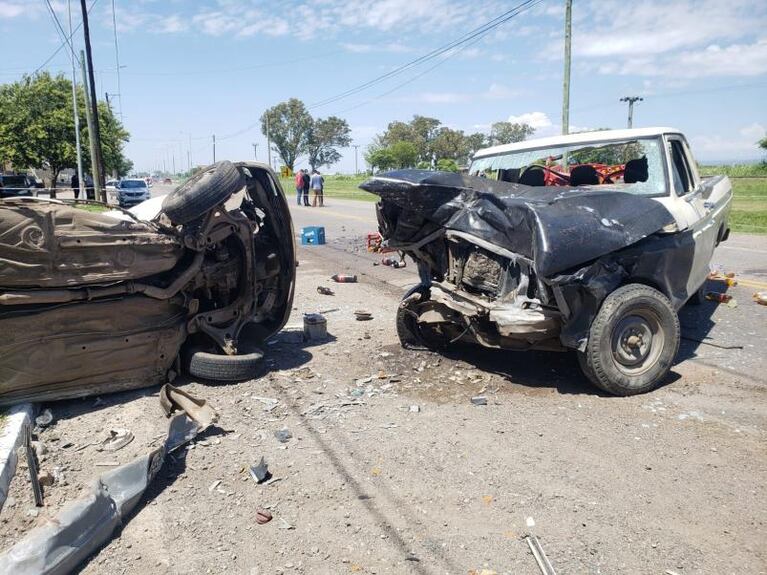 Persecución, choque y muerte: huían de la Policía con un auto robado