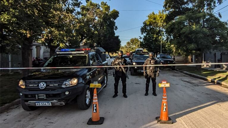 Personal de FPA desbarató el kiosco de drogas en Río Cuarto.