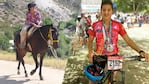 Pese al cariño que le tenía, Abril tuvo que rifar a su caballo "Carbón" para seguir persiguiendo sus sueños con el deporte.