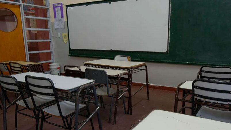 Pese al fallo, la docente aún intenta volver a su puesto de trabajo.