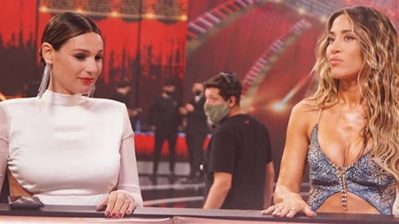 Picante mano a mano entre Jimena Barón y Pampita.