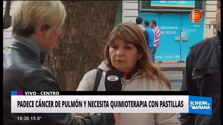 Piden ayuda a Desarrollo Social para comprar droga para quimioterapia