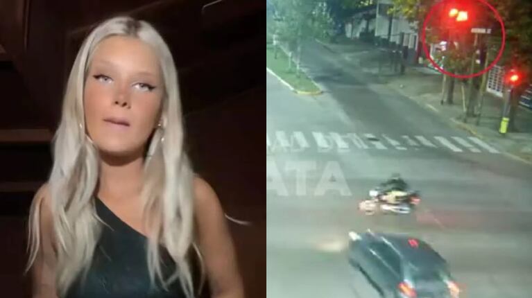 Pidieron la detención de la joven tiktoker que atropelló y mató a una persona en La Plata. (Foto: captura de TikTok/video)