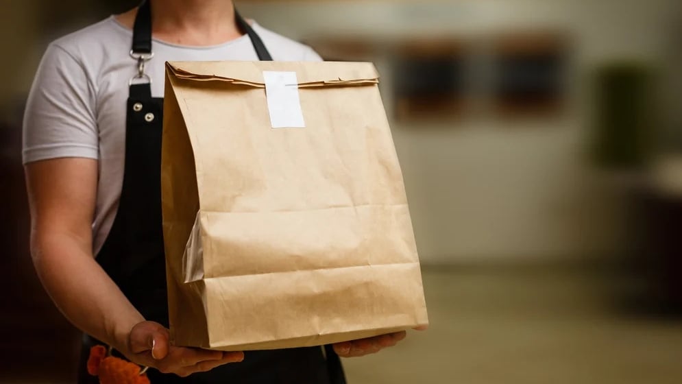 Pidió comida por delivery pero no resultó como esperaba.