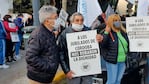 Pihen, durante una protesta contra la reforma jubilatoria, la semana pasada. / Foto: El Doce