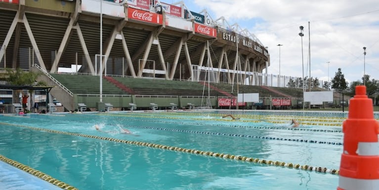 Pileta del Estadio Kempes.