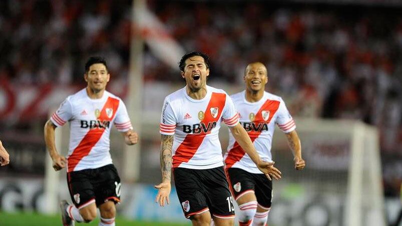 Pisculichi convirtió su primer gol de la temporada. Foto: Clarín.