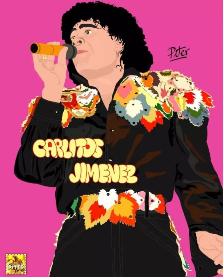 Piter de Córdoba y sus originales dibujos de La Mona Jiménez