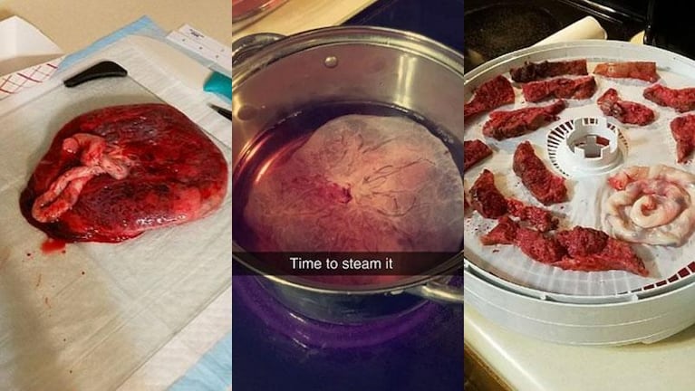 placenta bombones tutorial snapchat