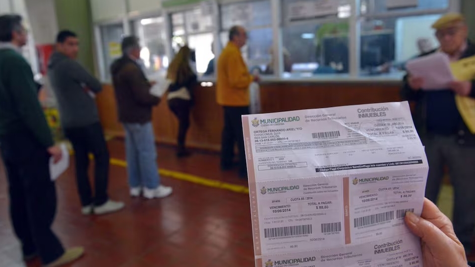 Plan de pago de impuestos municipales.