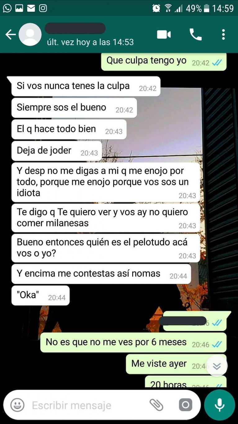 Plantó a su novia para ir a comer las milanesas de su mamá 