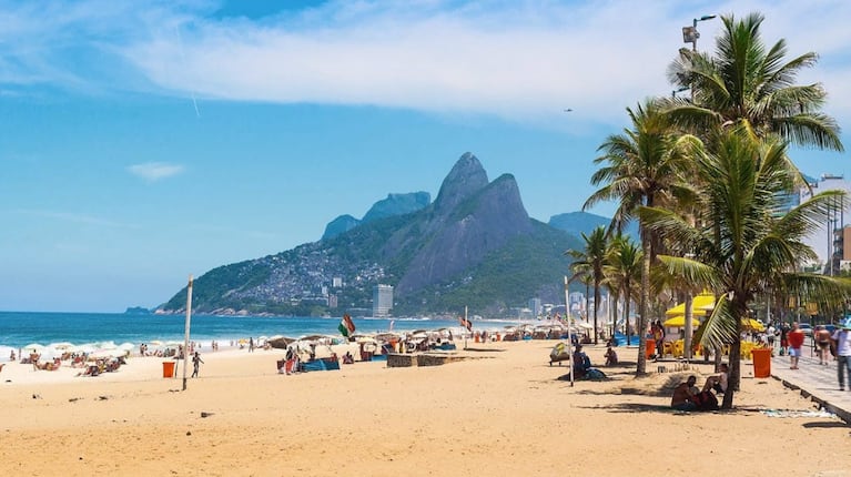 Playa de Río de Janeiro en Brasil. (Foto: Turismo Brasil)