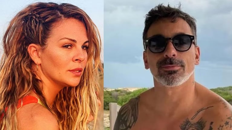 Pocho Lavezzi y Yanina Screpante