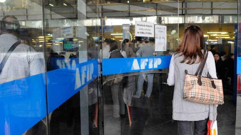 Podrán hacer el reclamo a través de la página de AFIP.