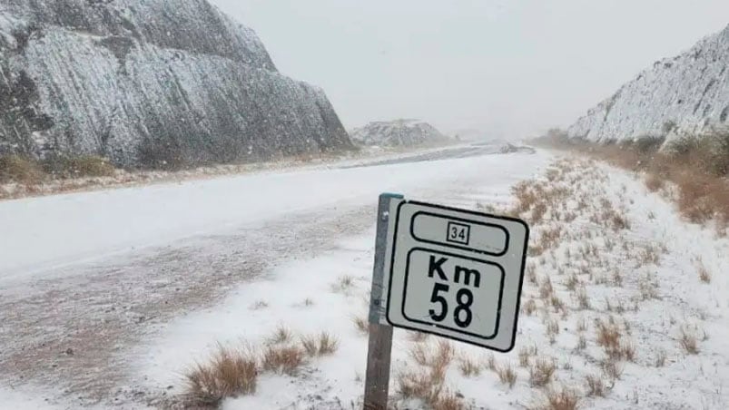 Podría nevar en las altas cumbres.