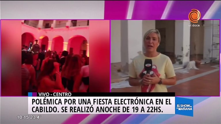 Polémica fiesta electrónica en el Cabildo