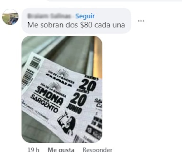 Polémica por la reventa de entradas del baile de La Mona en el Sargento.