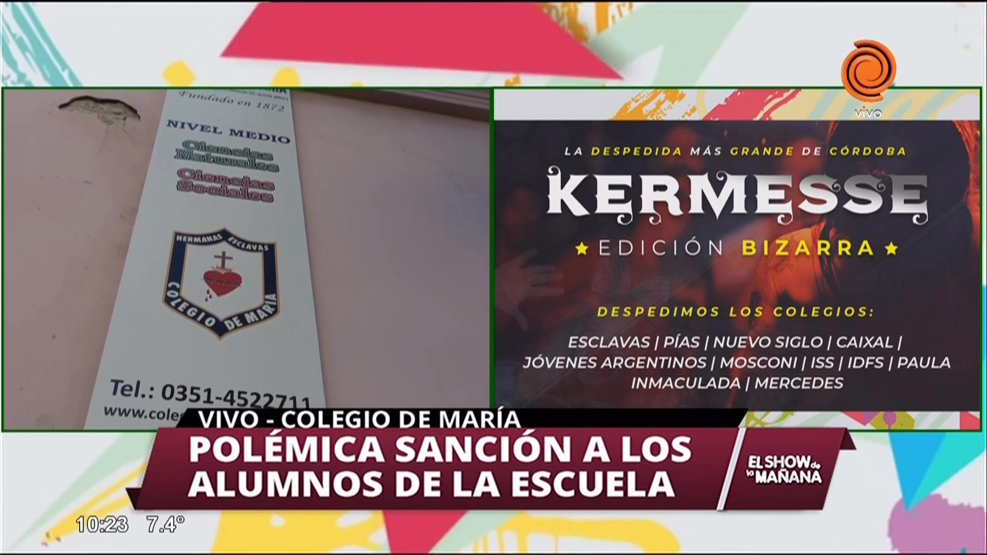 Polémica sanción a alumnos de colegio religioso