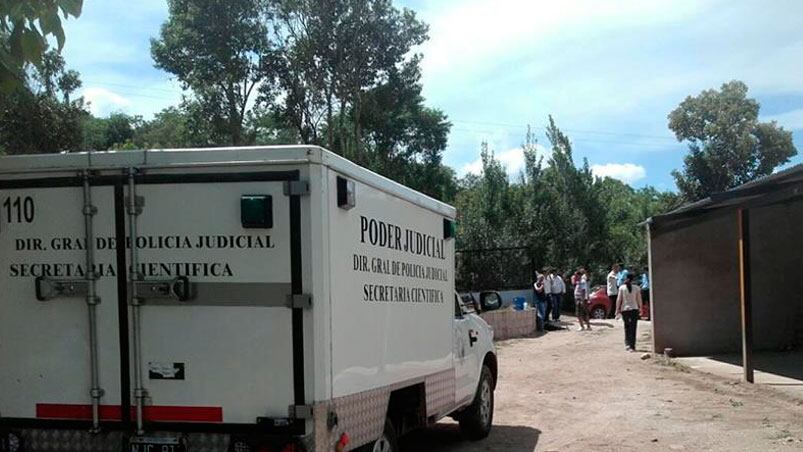 Policía Judicial realizó las pericias en el lugar del hallazgo. Foto: Carlos Paz Vivo