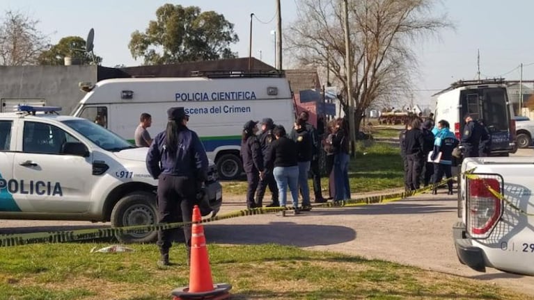 Policías hallaron el horror en una casa de Olavarría. 