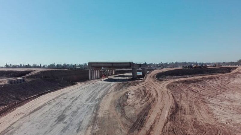 Por las obras en la Circunvalación se abre un nuevo desvío.