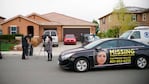 Por una de las ventanas de esta casa en California se fugó una joven de 17 años para alertar a las autoridades.