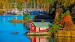 Postal de Finlandia. El país nórdico primero en el ránking de la felicidad.