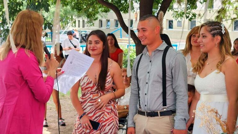 Postergaron el sueño de casarse por un tumor cerebral y lo concretaron el Día de los Enamorados