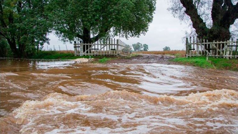 Pozo del Molle sufrió tres inundaciones en lo que va del 2016. Foto: Sonia Vaudano.