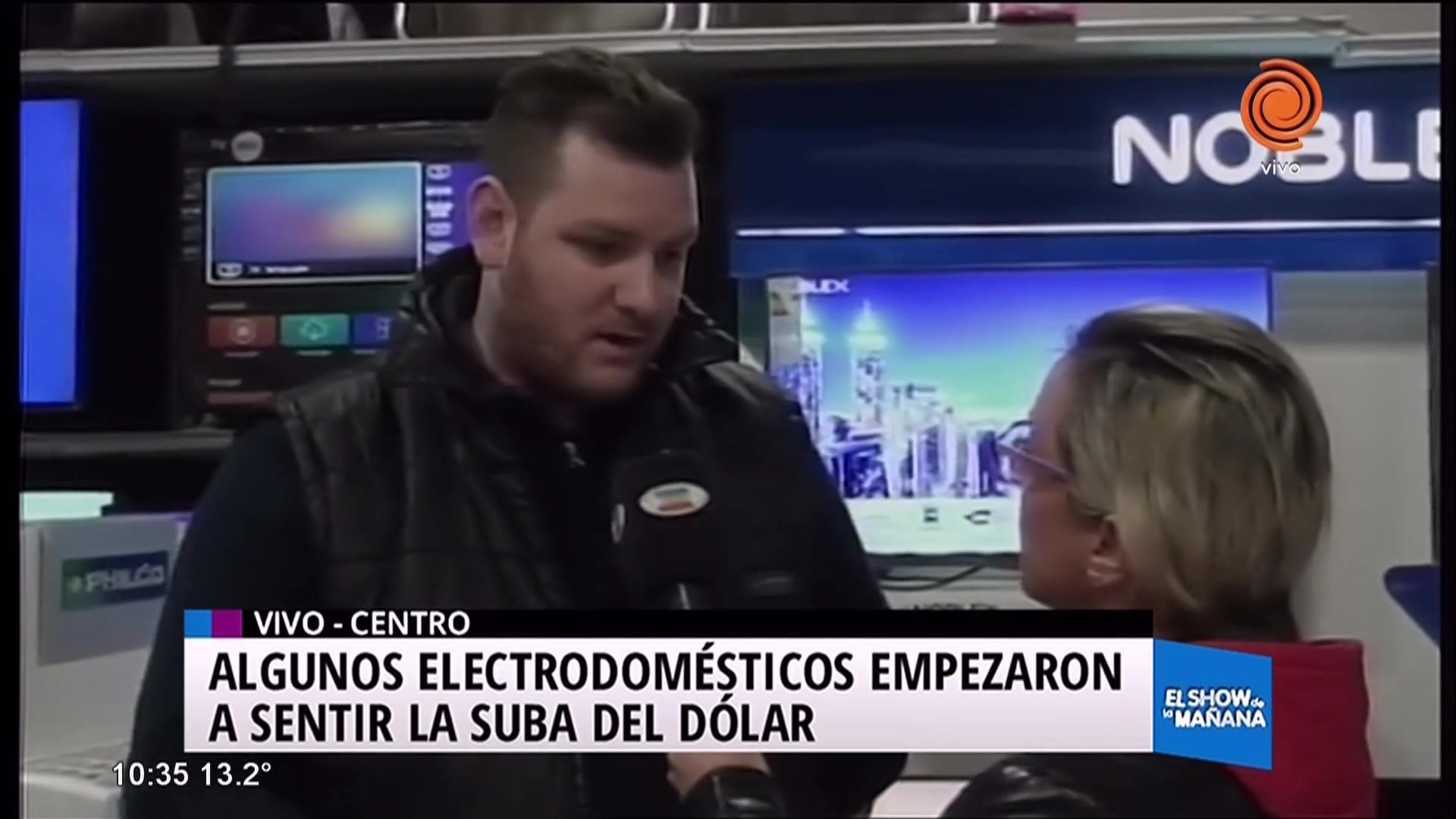 Precios de electrodomésticos suben 10%