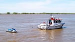 Prefectura Naval se encargó de la búsqueda de los cuerpos en el río Paraná.