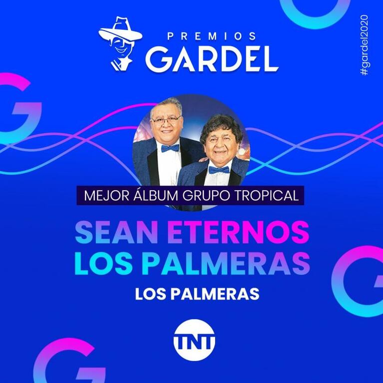 Premios Gardel: Ulises Bueno y La Konga, los ganadores del 2020