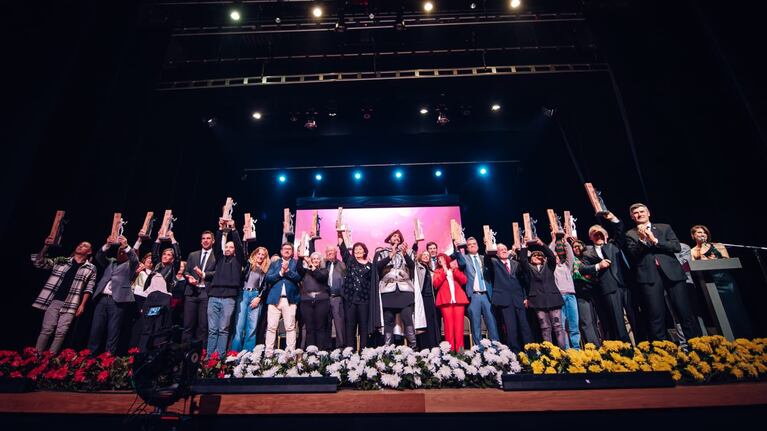 Premios Jerónimo 2025: uno por uno, los distinguidos en la 33° edición