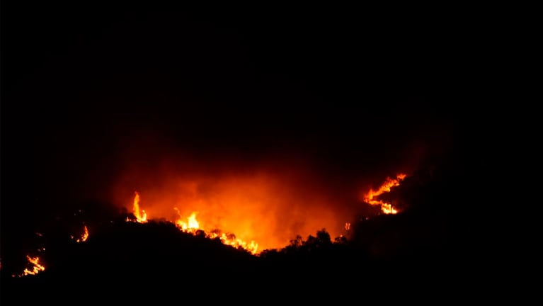 Preocupación por los incendios en Córdoba. Foto: Lucio Casalla / El Doce.